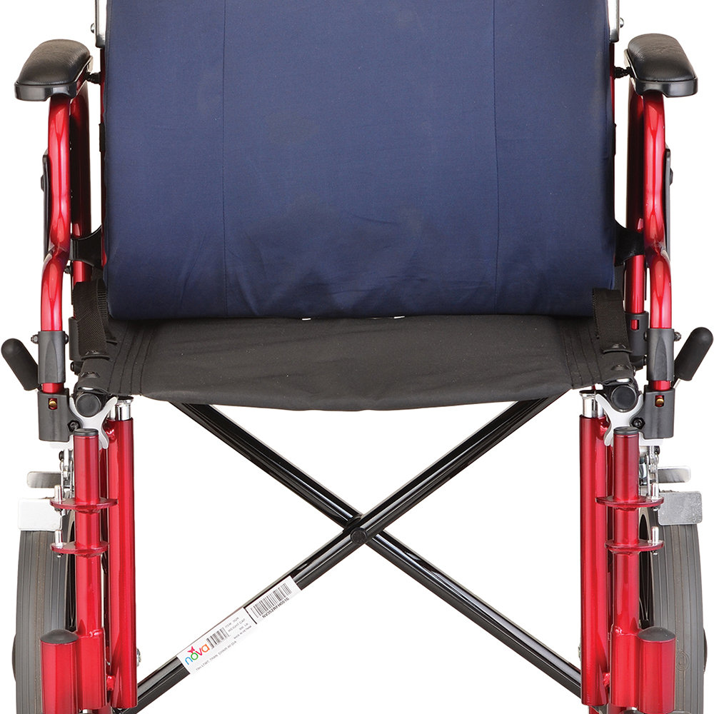 LUMBAR CUSHION WIDE BLUE
